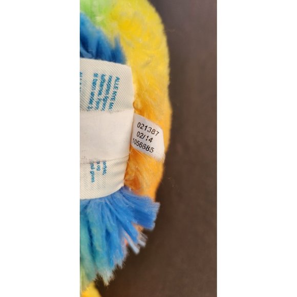 Build A Bear Rainbow Tie Dye Neon Teddy - Picture 10 of 12
